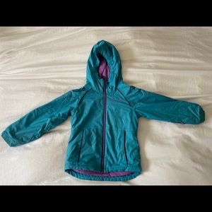 Girls Columbia waterproof Omni-Heat jacket -XS